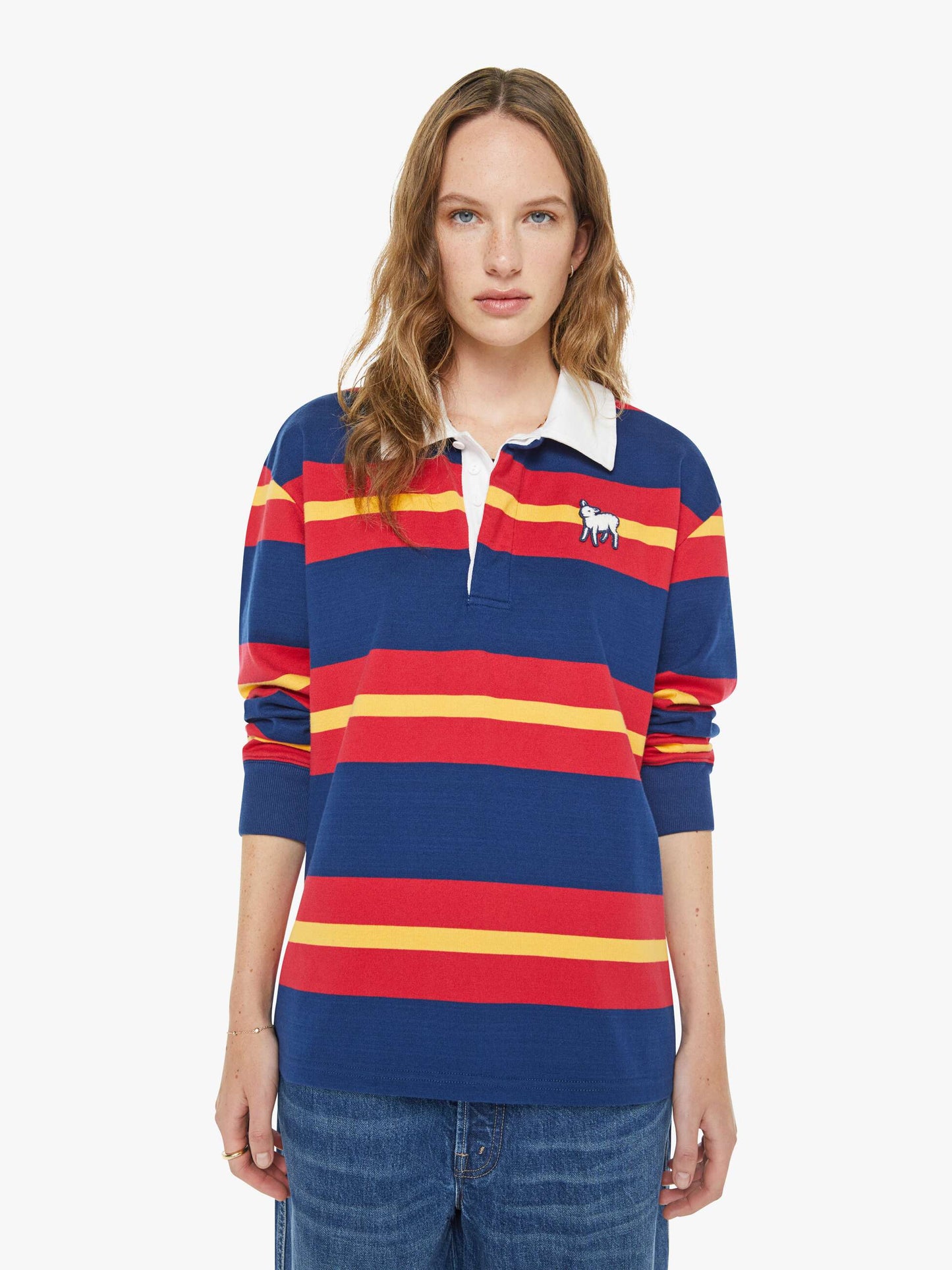 Mother Denim Women The L/S Huddle