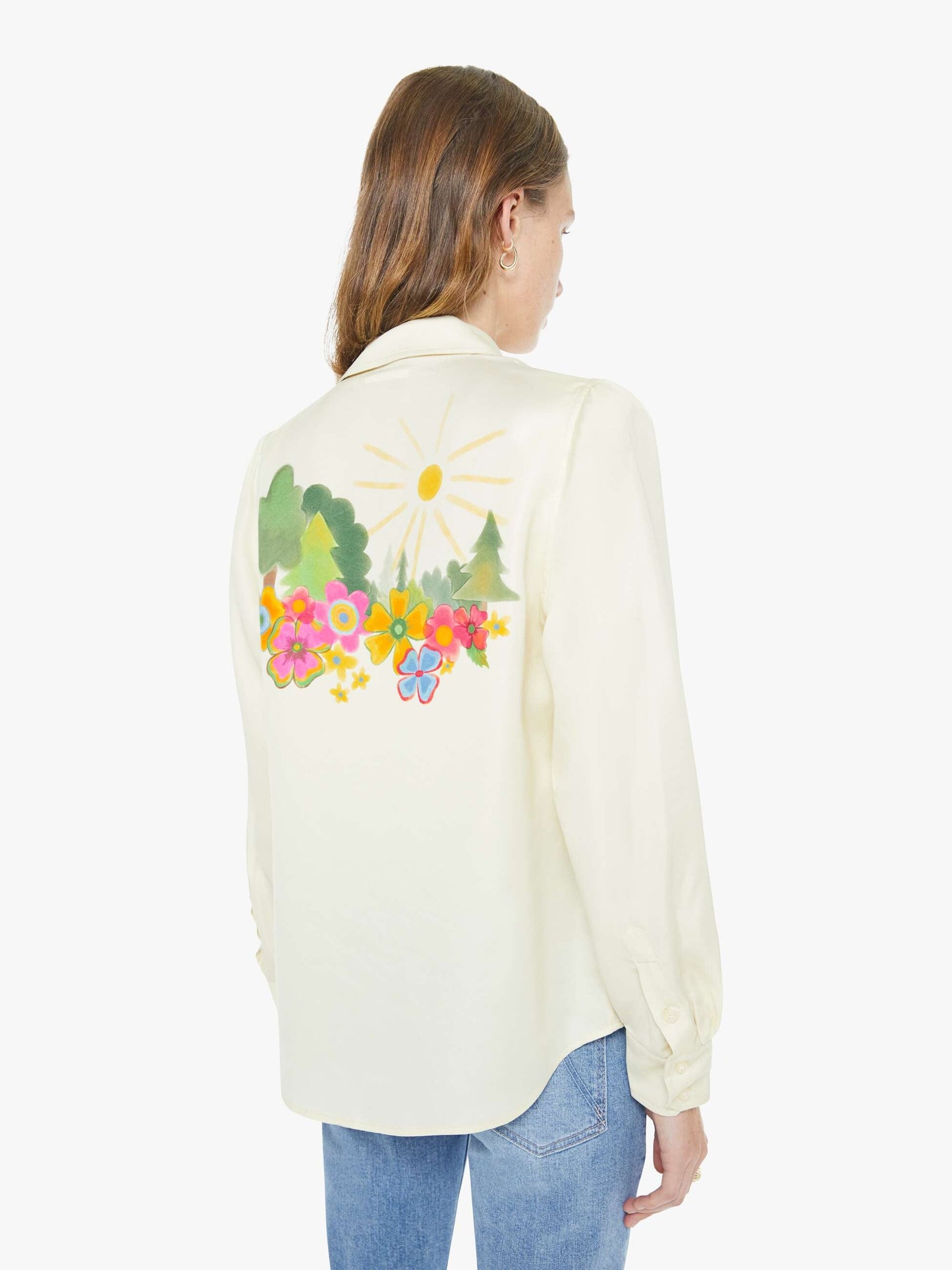 Mother Denim Women The Gathered Honey