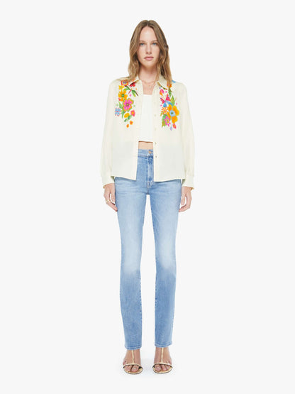 Mother Denim Women The Gathered Honey