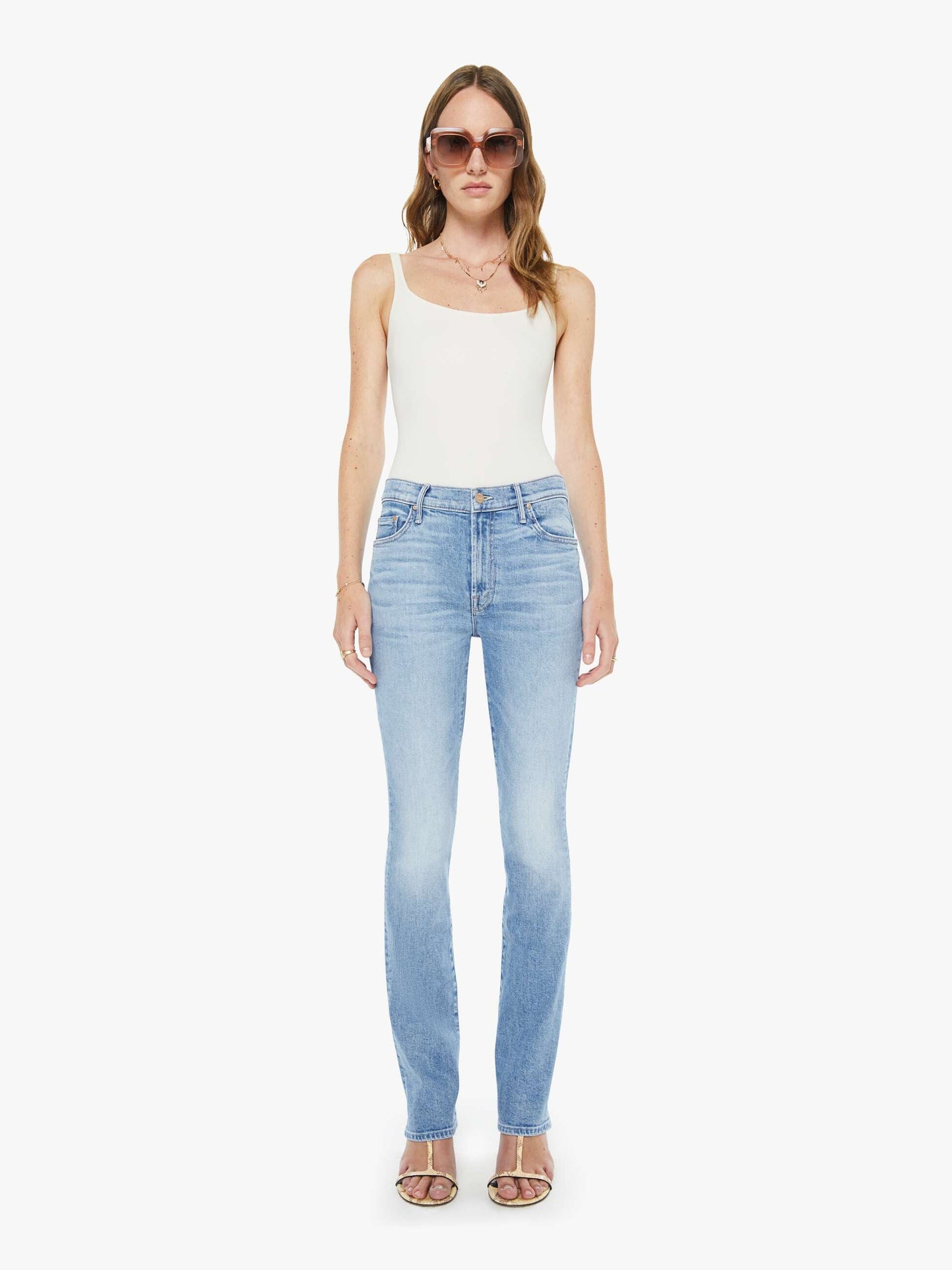 Mother Denim Women The Gathered Honey