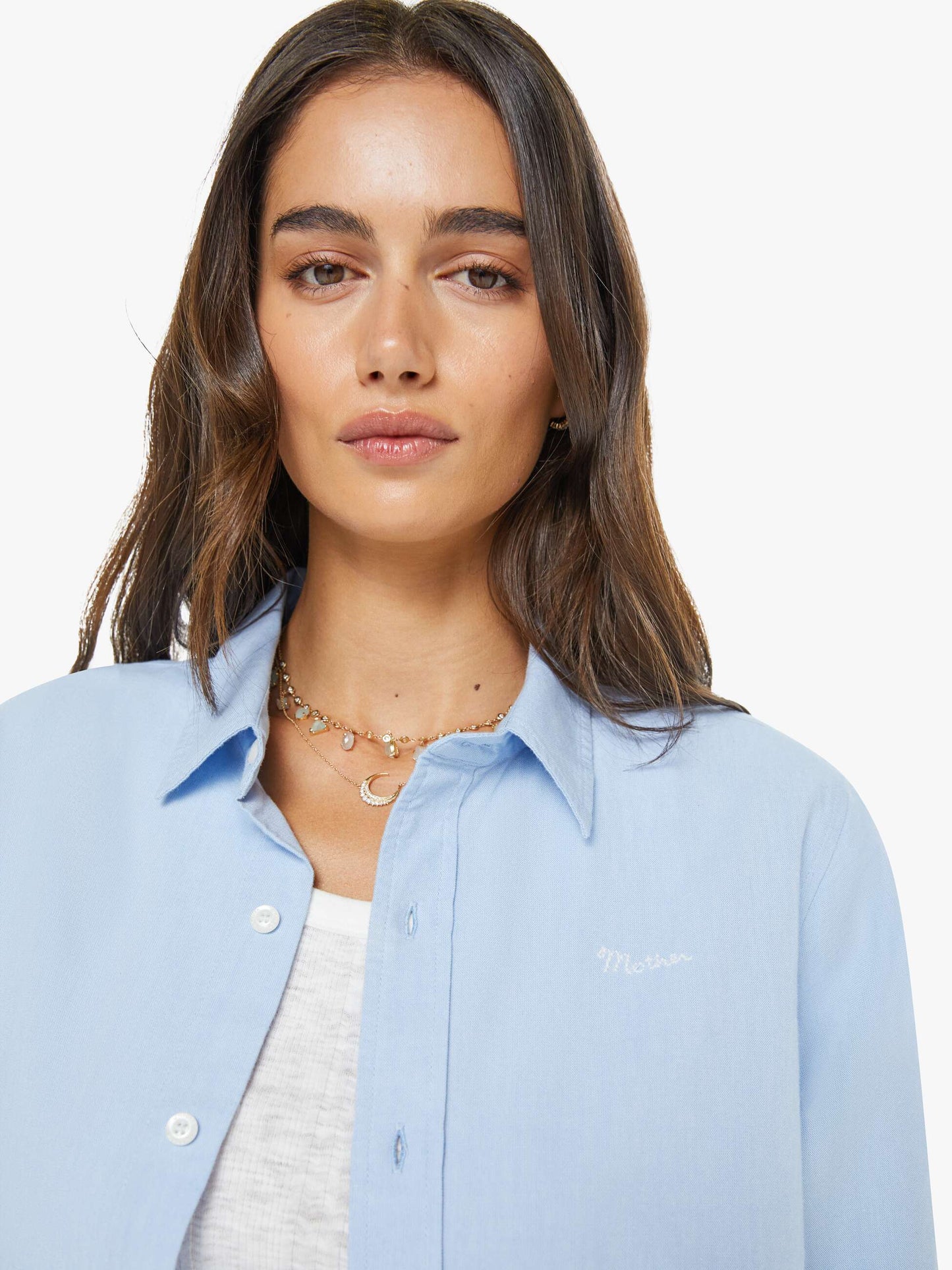 Mother Denim Women The Whole Lot Zip Twist Fray
