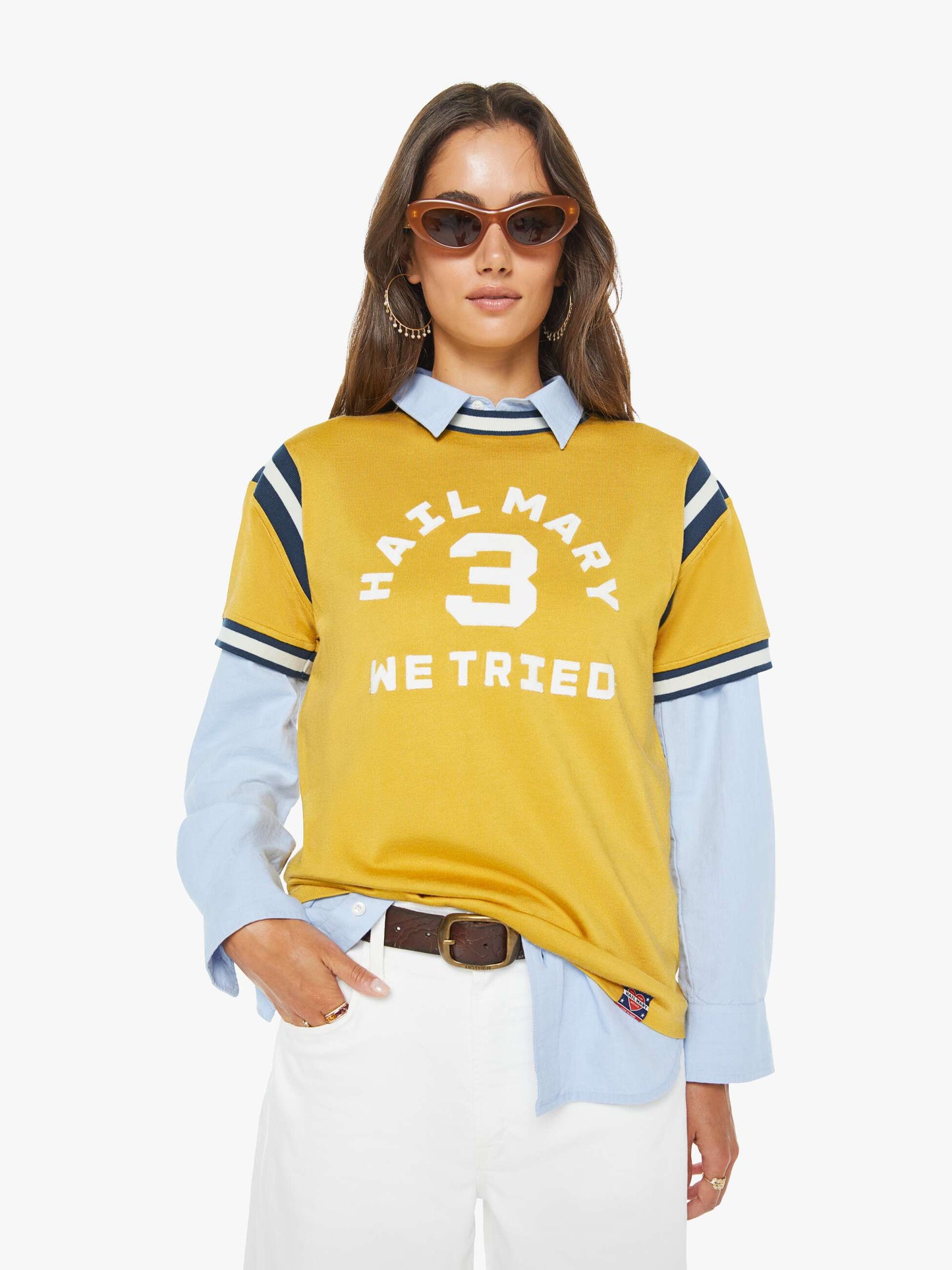 Mother Denim Women The Whole Lot Zip Twist Fray