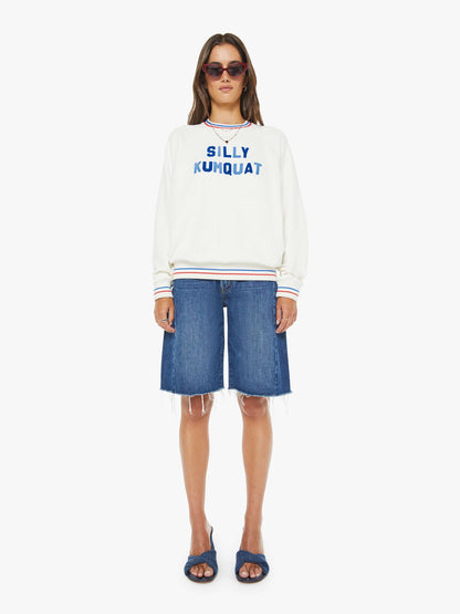 Mother Denim Women The Half-Pipe Bermuda Fray