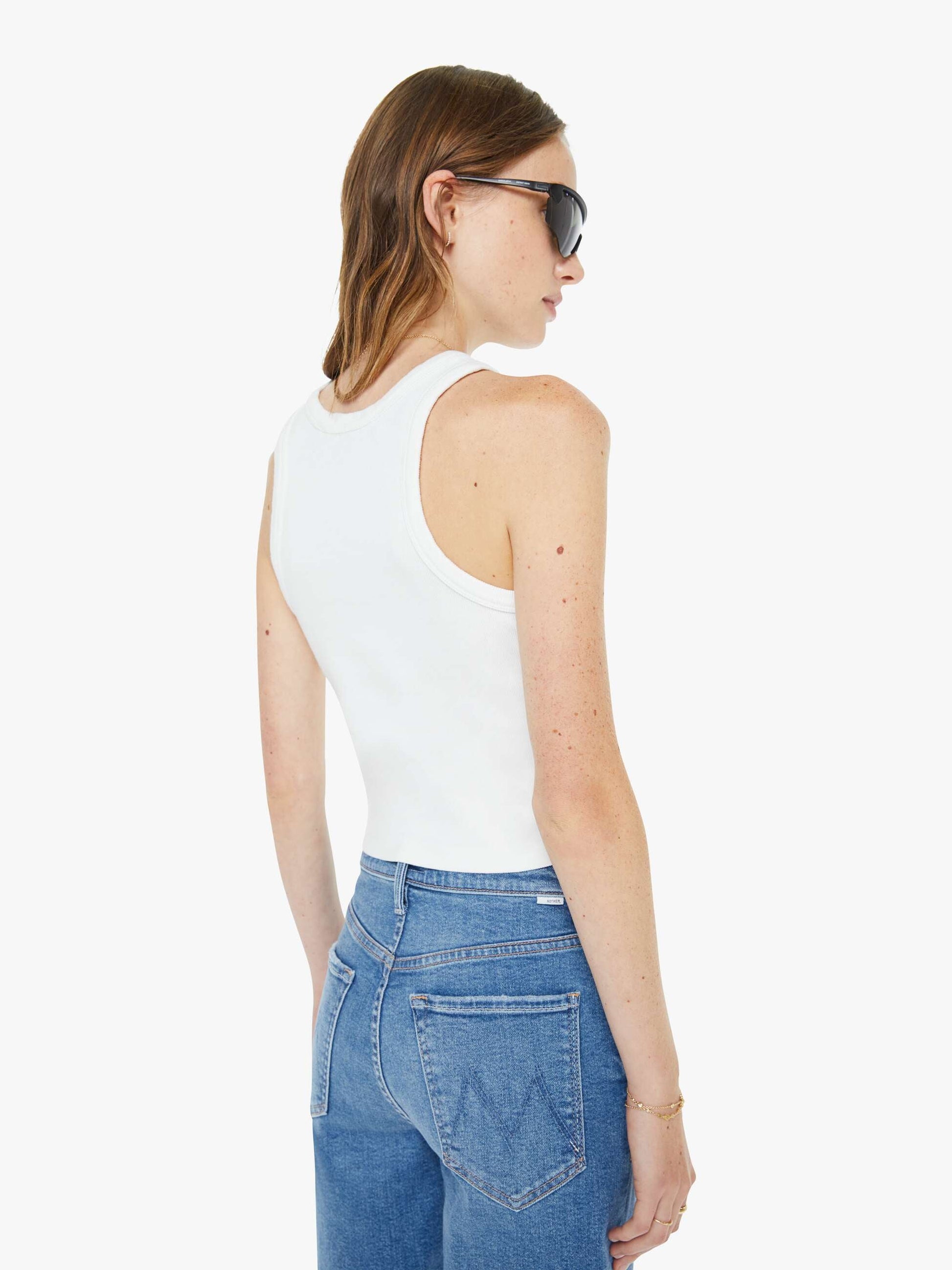 Mother Denim Women High Waisted Rider Bermuda Short Fray
