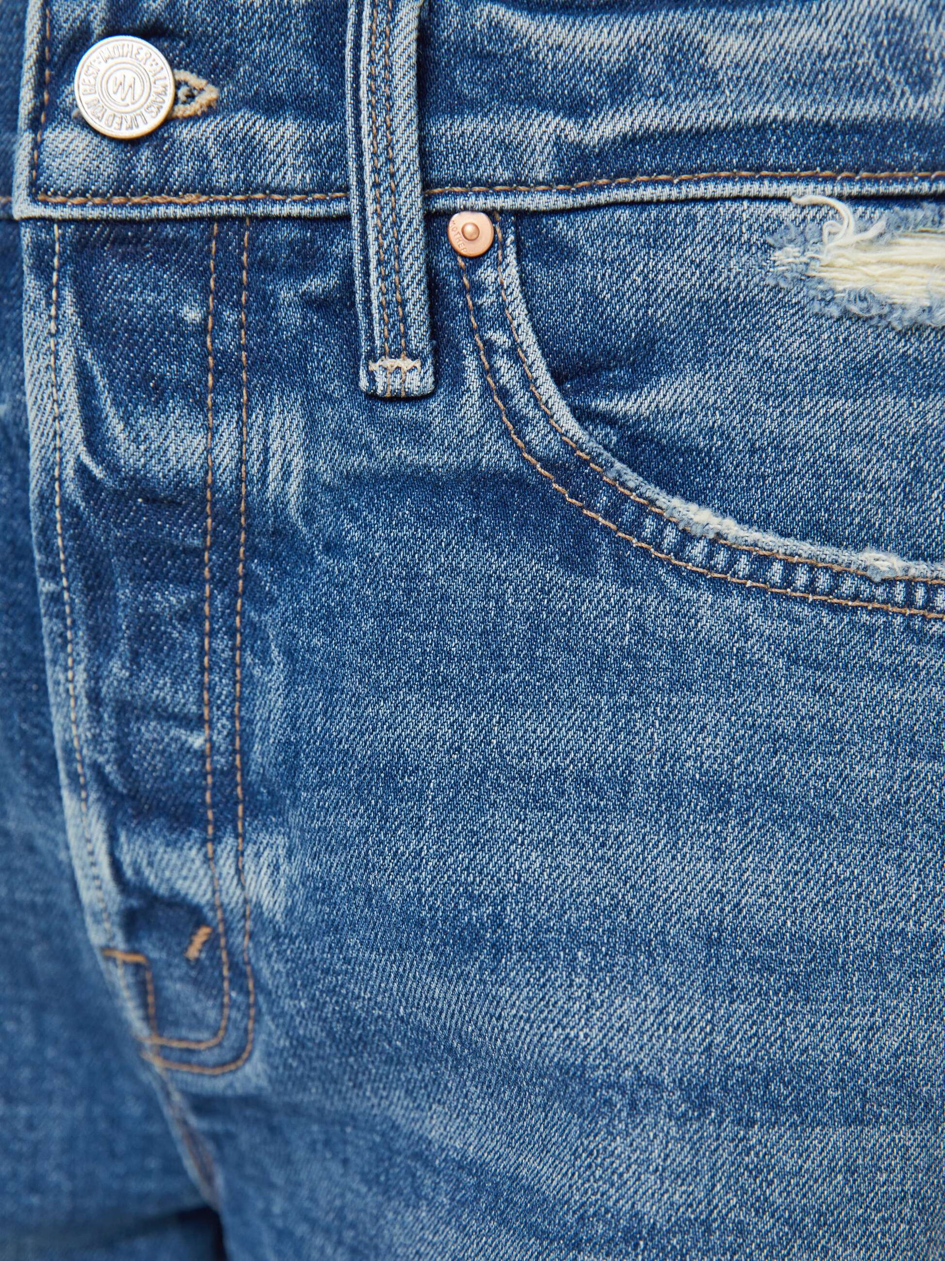 Mother Denim Women The Skipper Short N' Long Chew