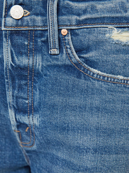 Mother Denim Women The Skipper Short N' Long Chew