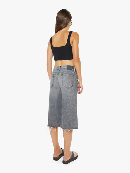 Mother Denim Women The Whole Lot Zip Twist Fray