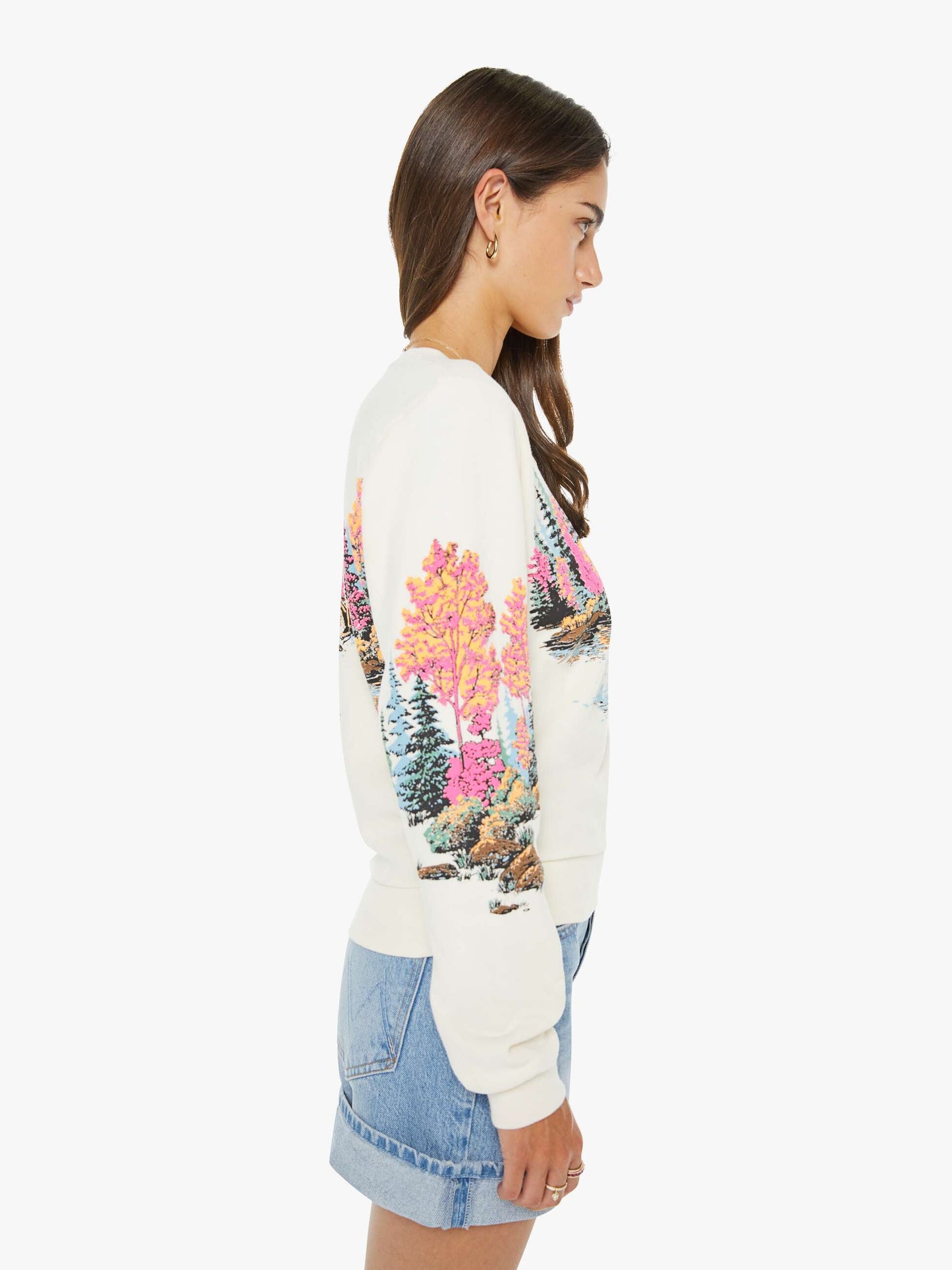Mother Denim Women SNACKS! The Culotte Cuffed Short