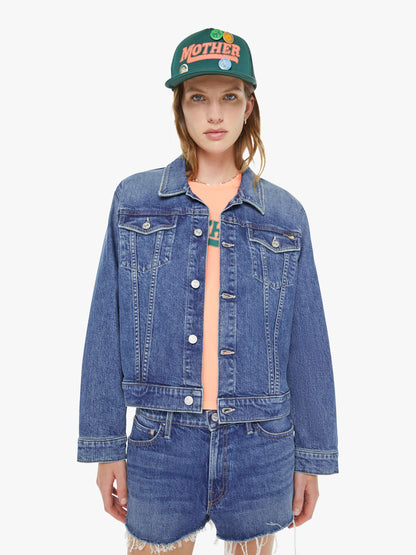Mother Denim Women The Kick It Half N' Half Fray