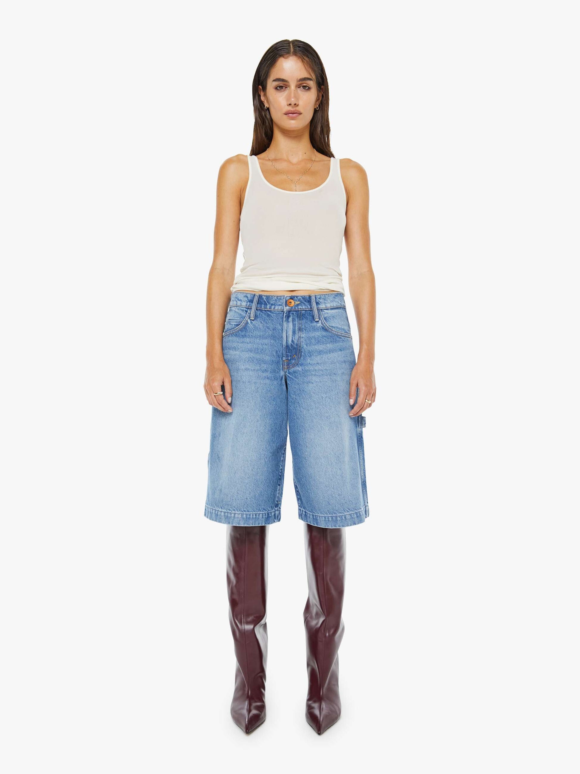 Mother Denim Women SNACKS! The Rigatoni Carpenter