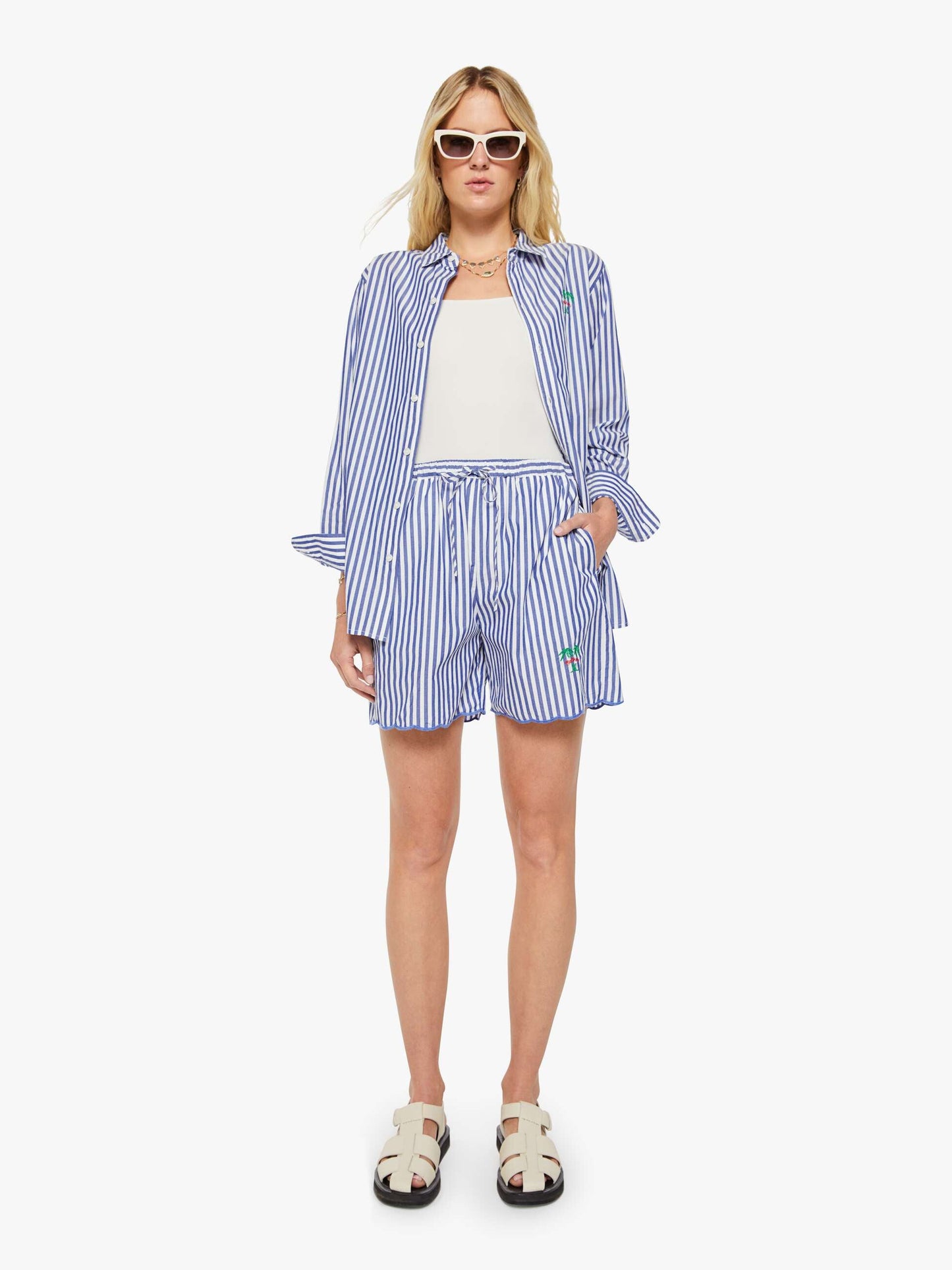 Mother Denim Women The Drawn Freeballer Short