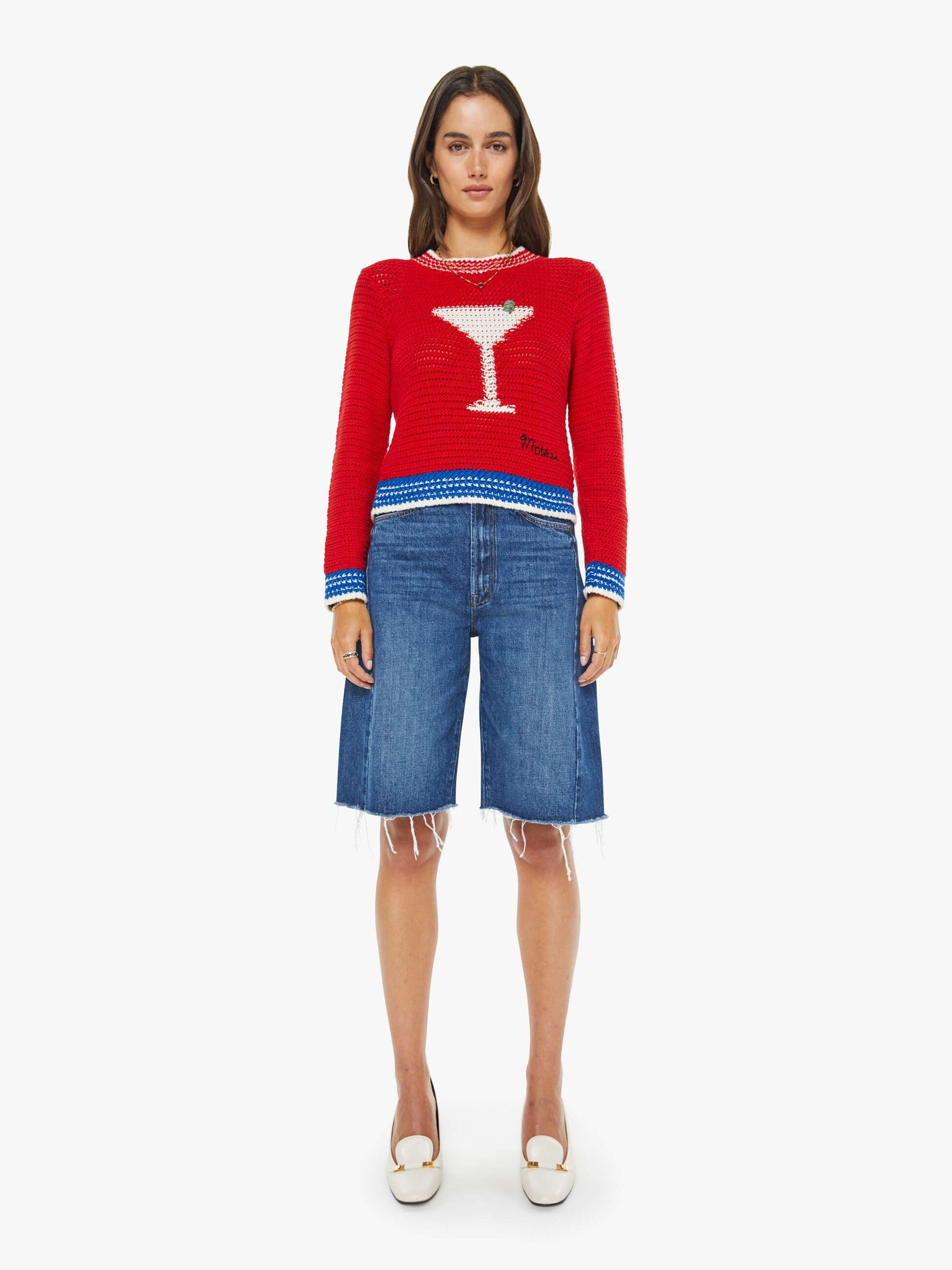 Mother Denim Women The Mini Pullover