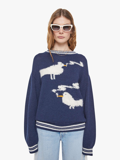 Mother Denim Women The Oversized Jumper
