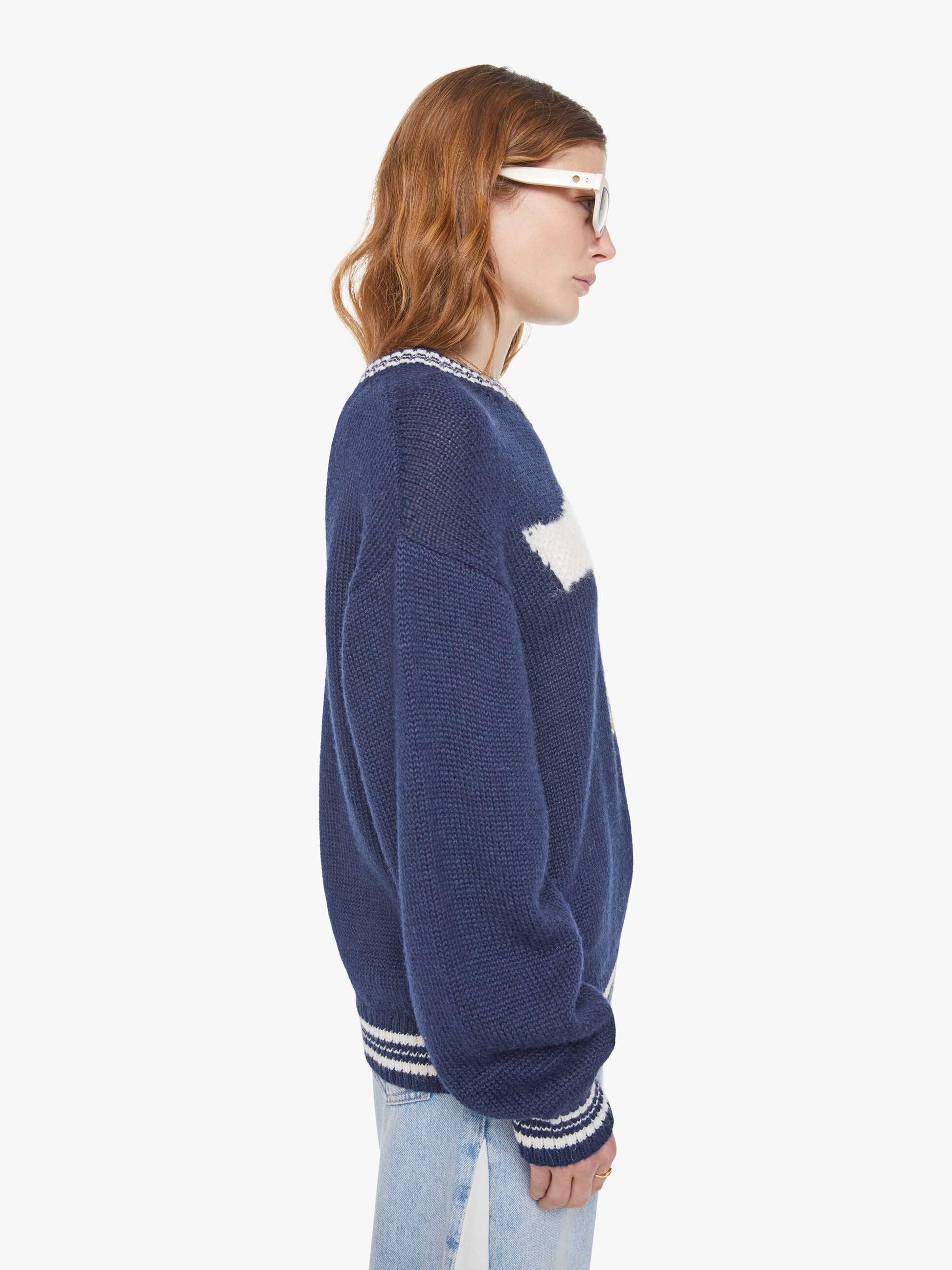 Mother Denim Women The Oversized Jumper