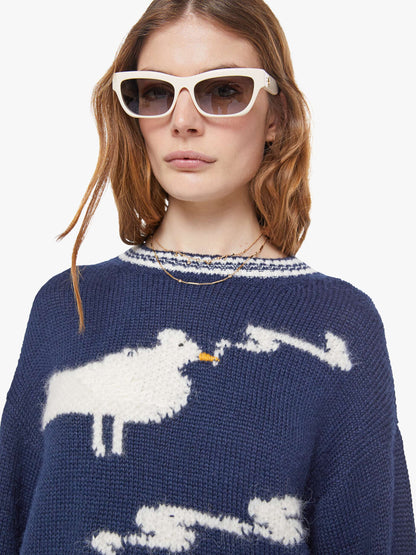 Mother Denim Women The Oversized Jumper