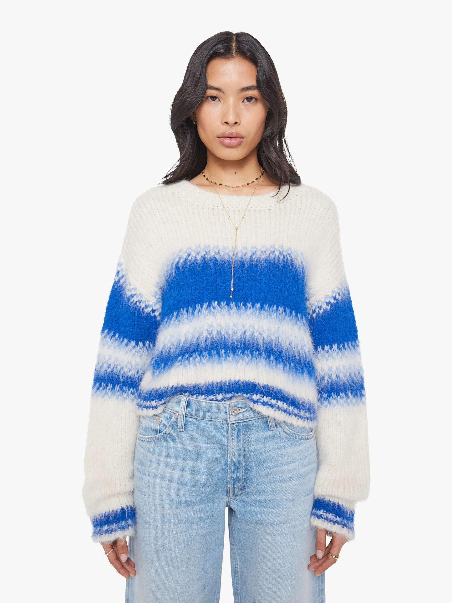 Mother Denim Women The Crop Jumper