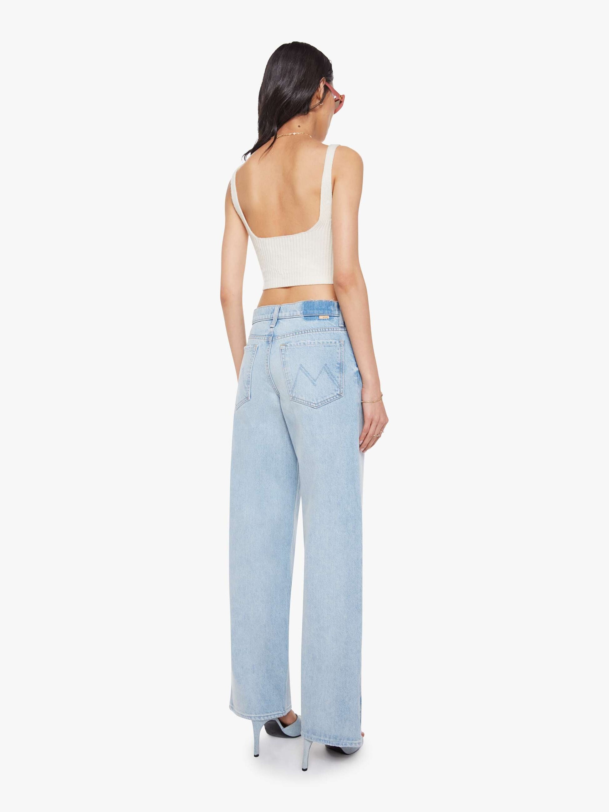 Mother Denim Women The Crop Jumper