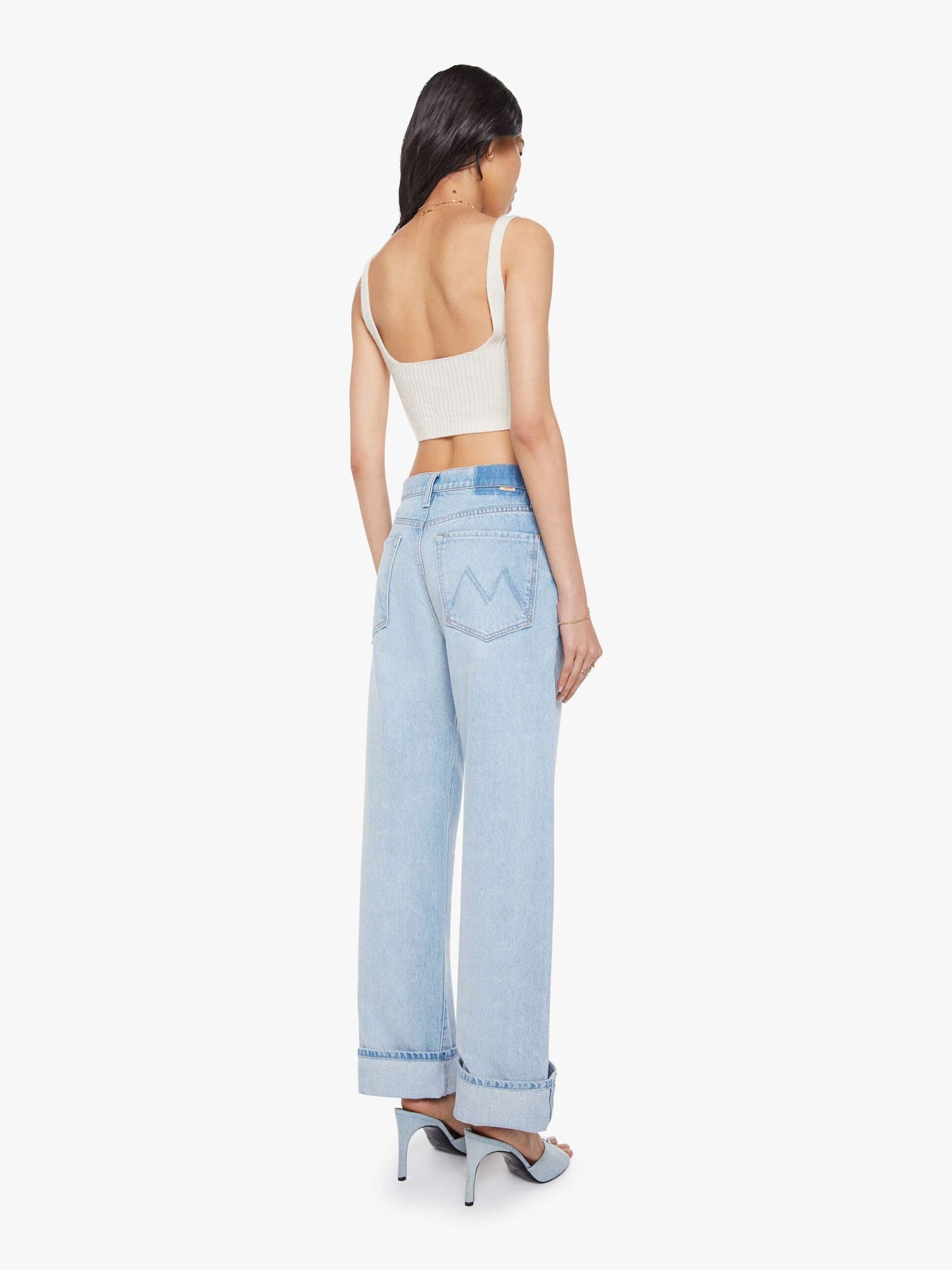 Mother Denim Women The Crop Jumper
