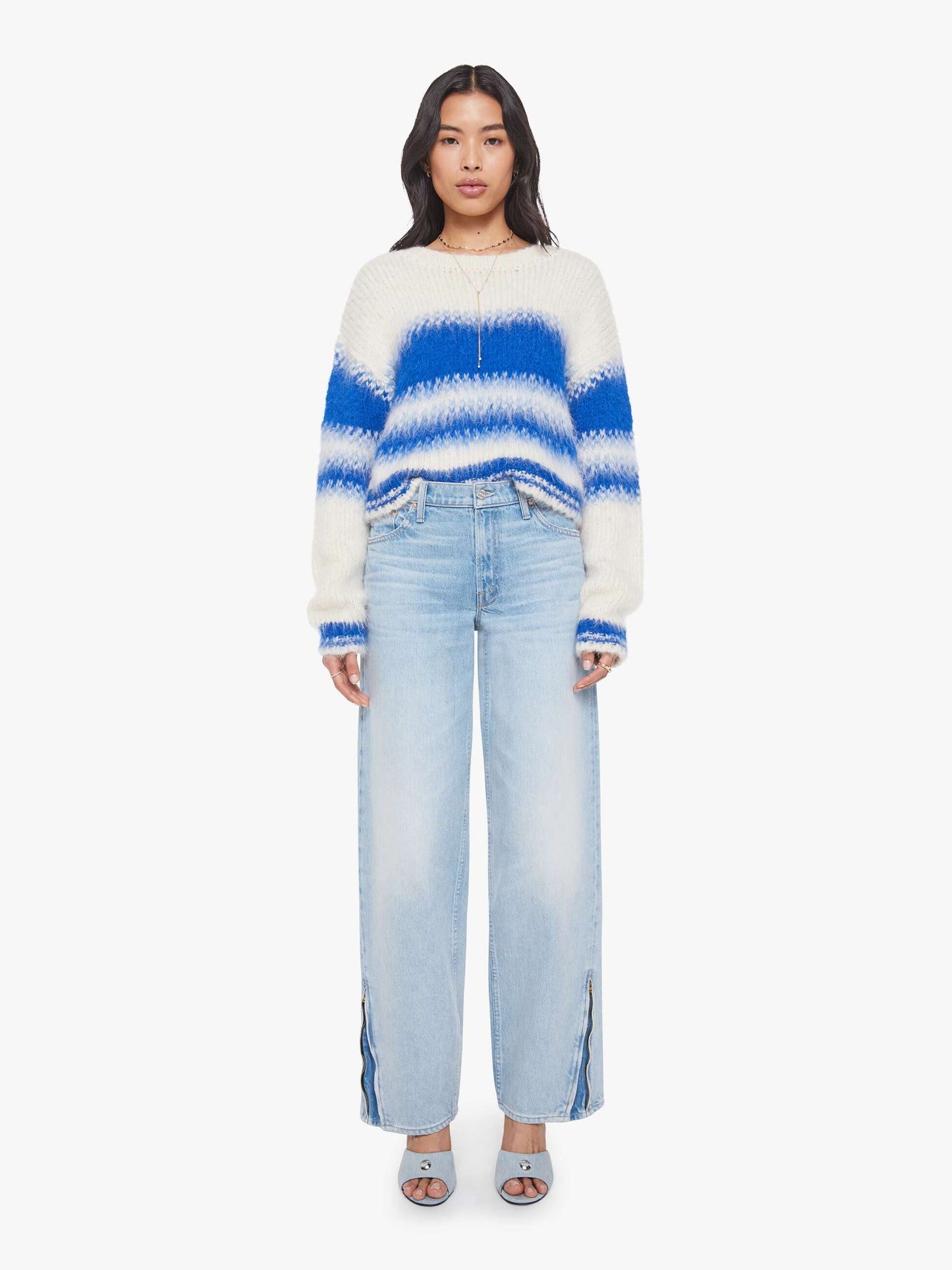 Mother Denim Women The Crop Jumper