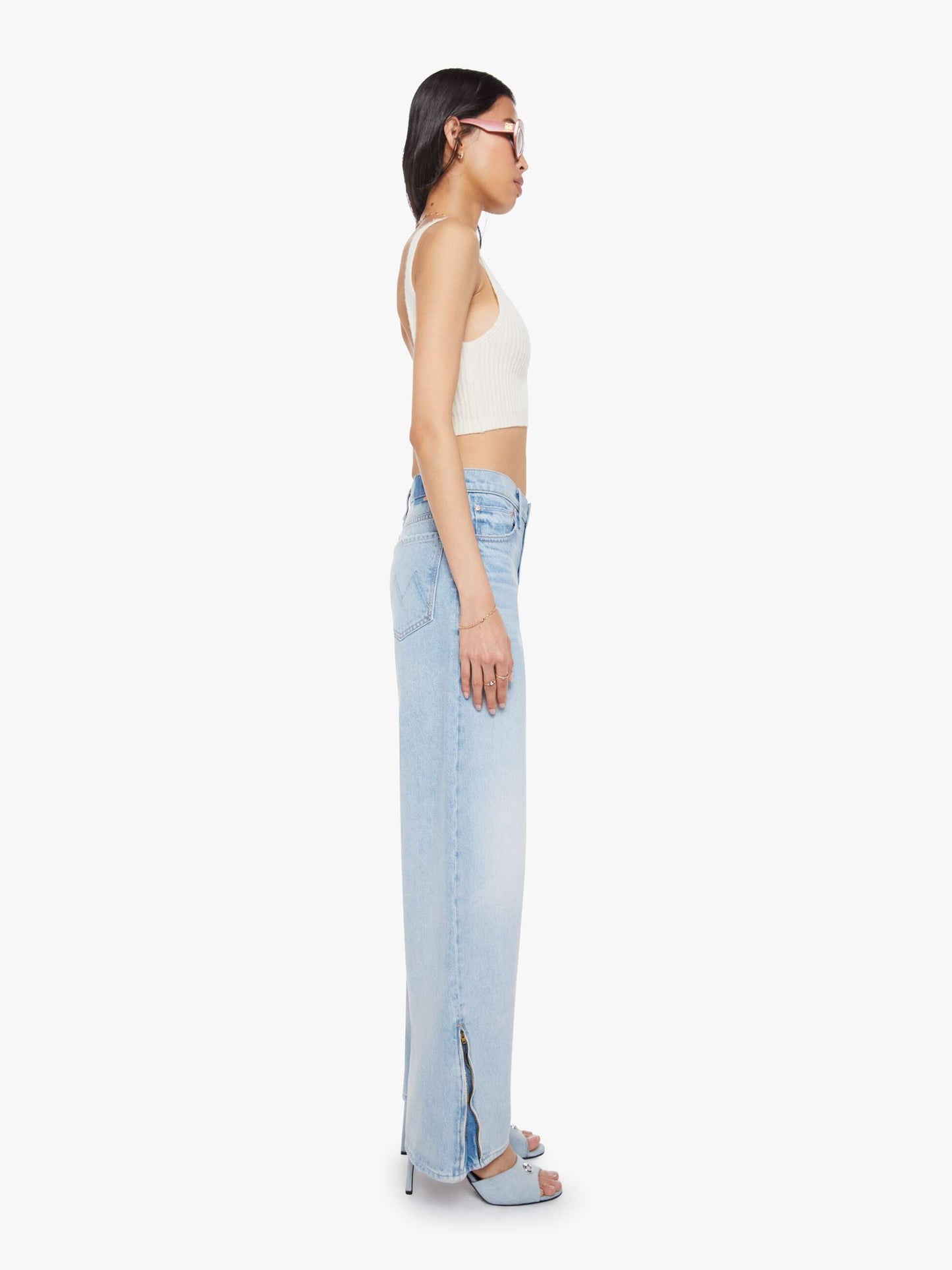 Mother Denim Women The Crop Jumper