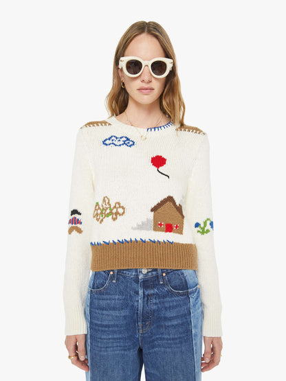 Mother Denim Women The Shrunken Pullover