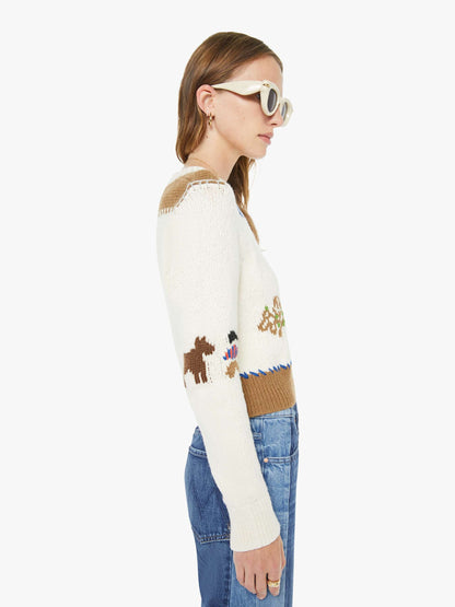 Mother Denim Women The Shrunken Pullover