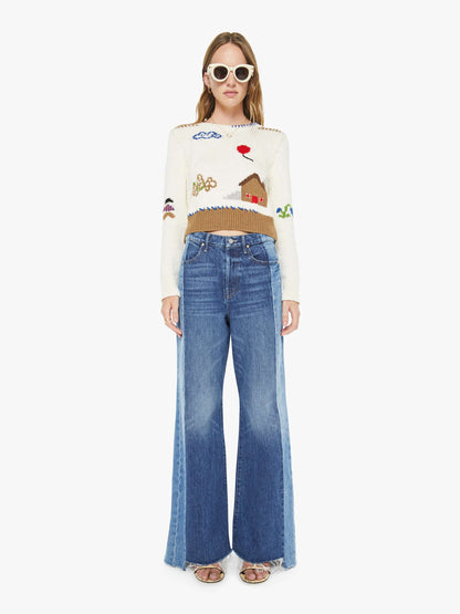 Mother Denim Women The Shrunken Pullover