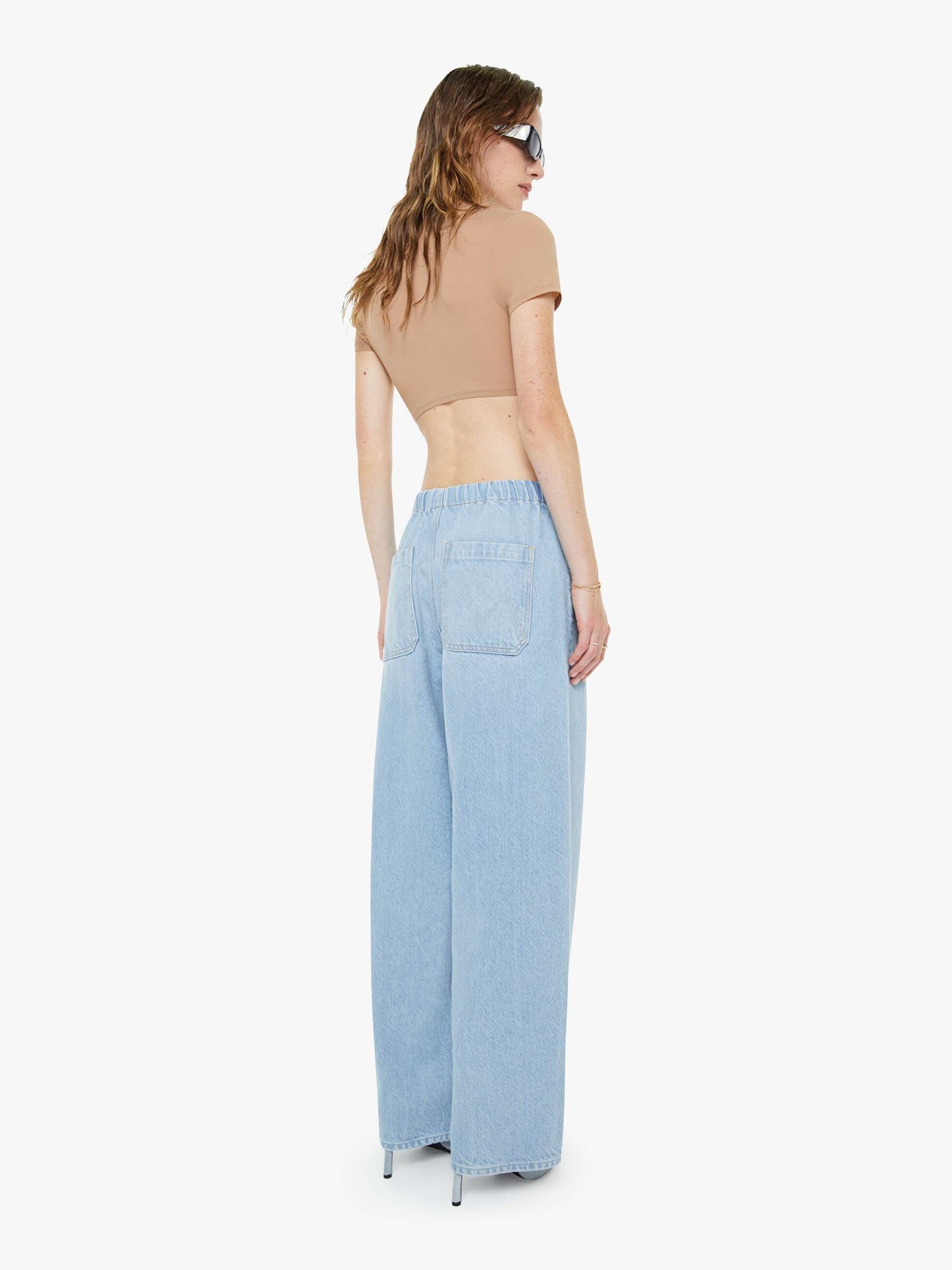 Mother Denim Women The Boxy Raquette