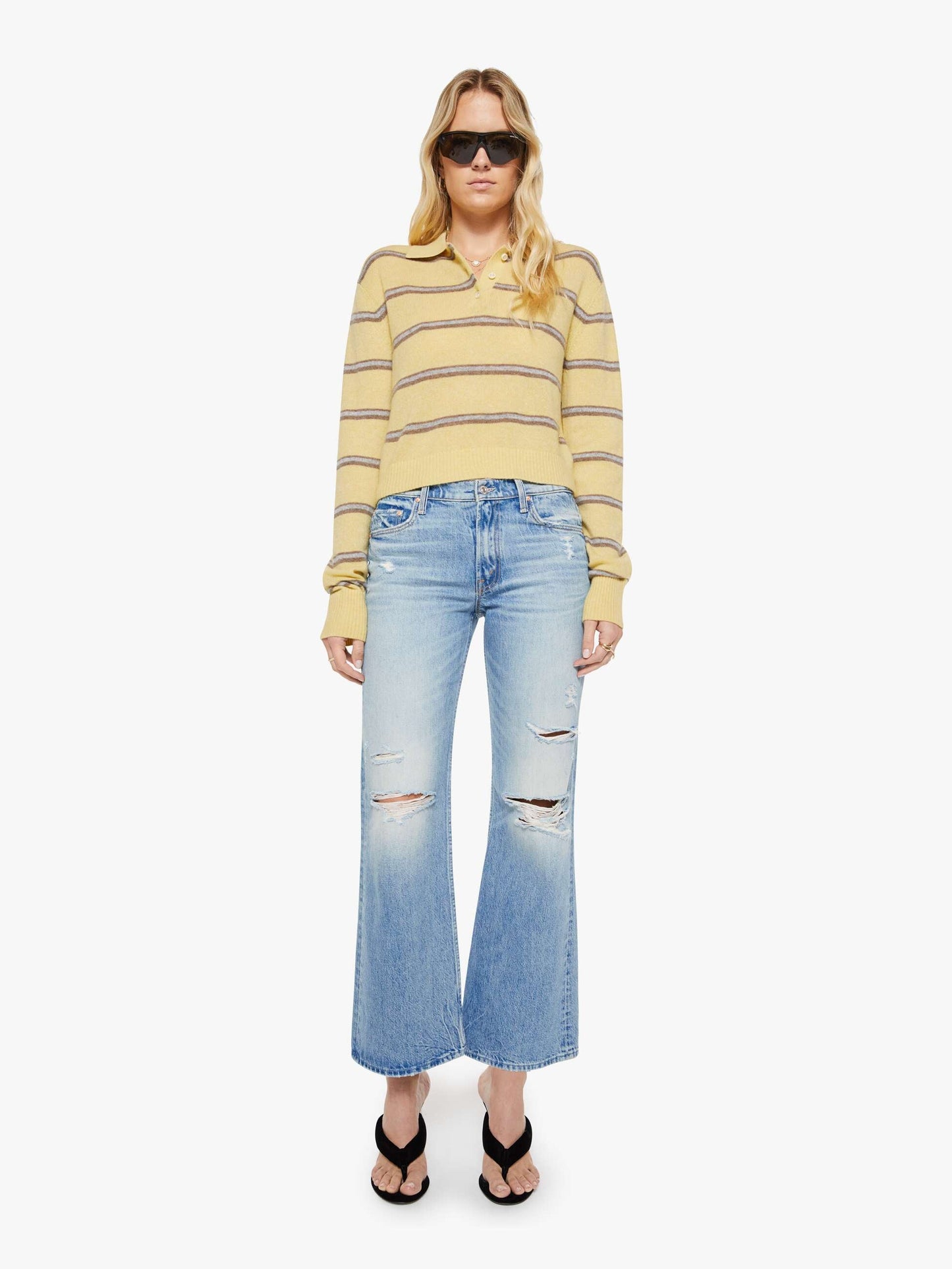 Mother Denim Women Eterne Barrett Sweater