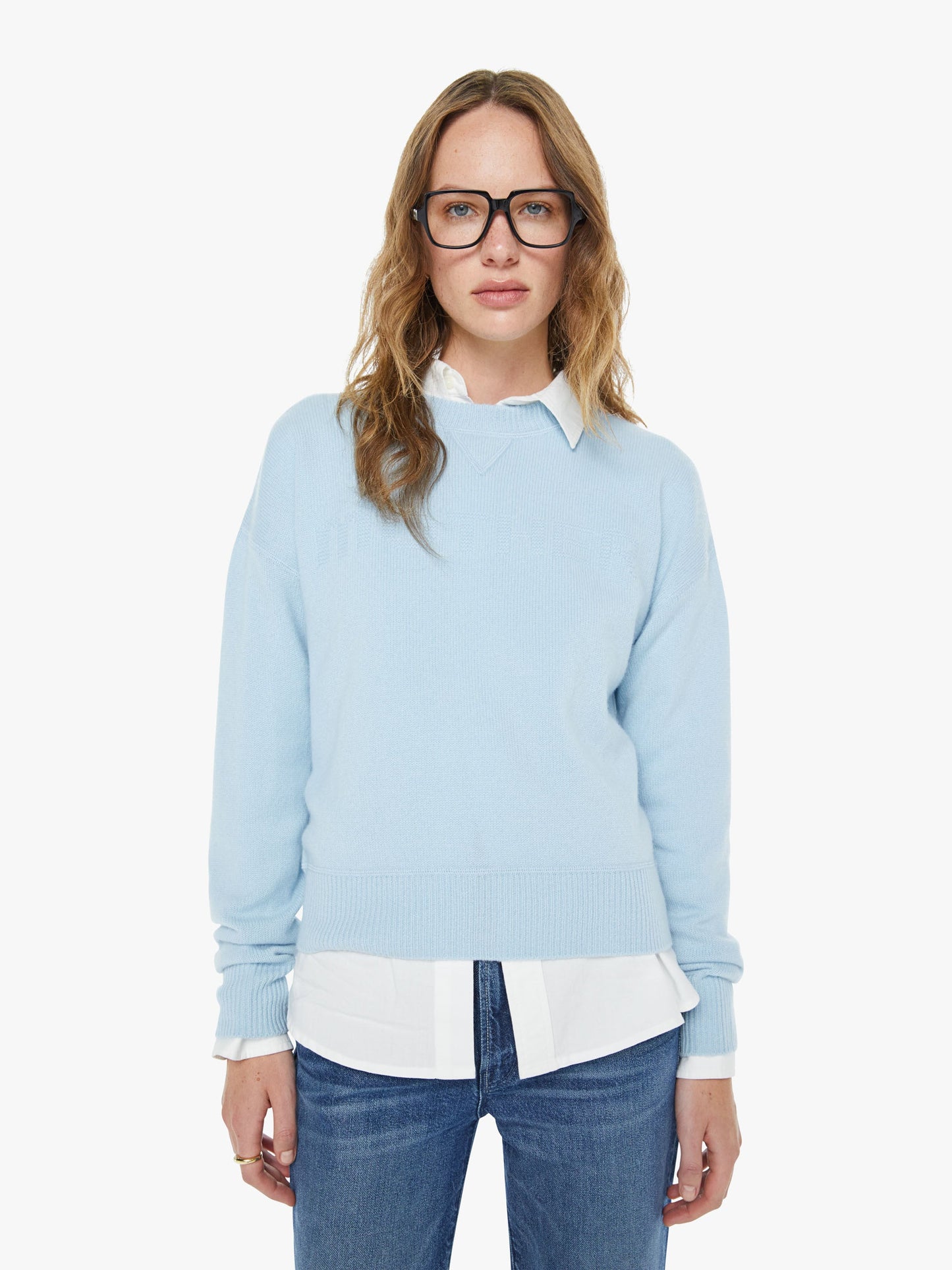 Mother Denim Women The Logo Jumper