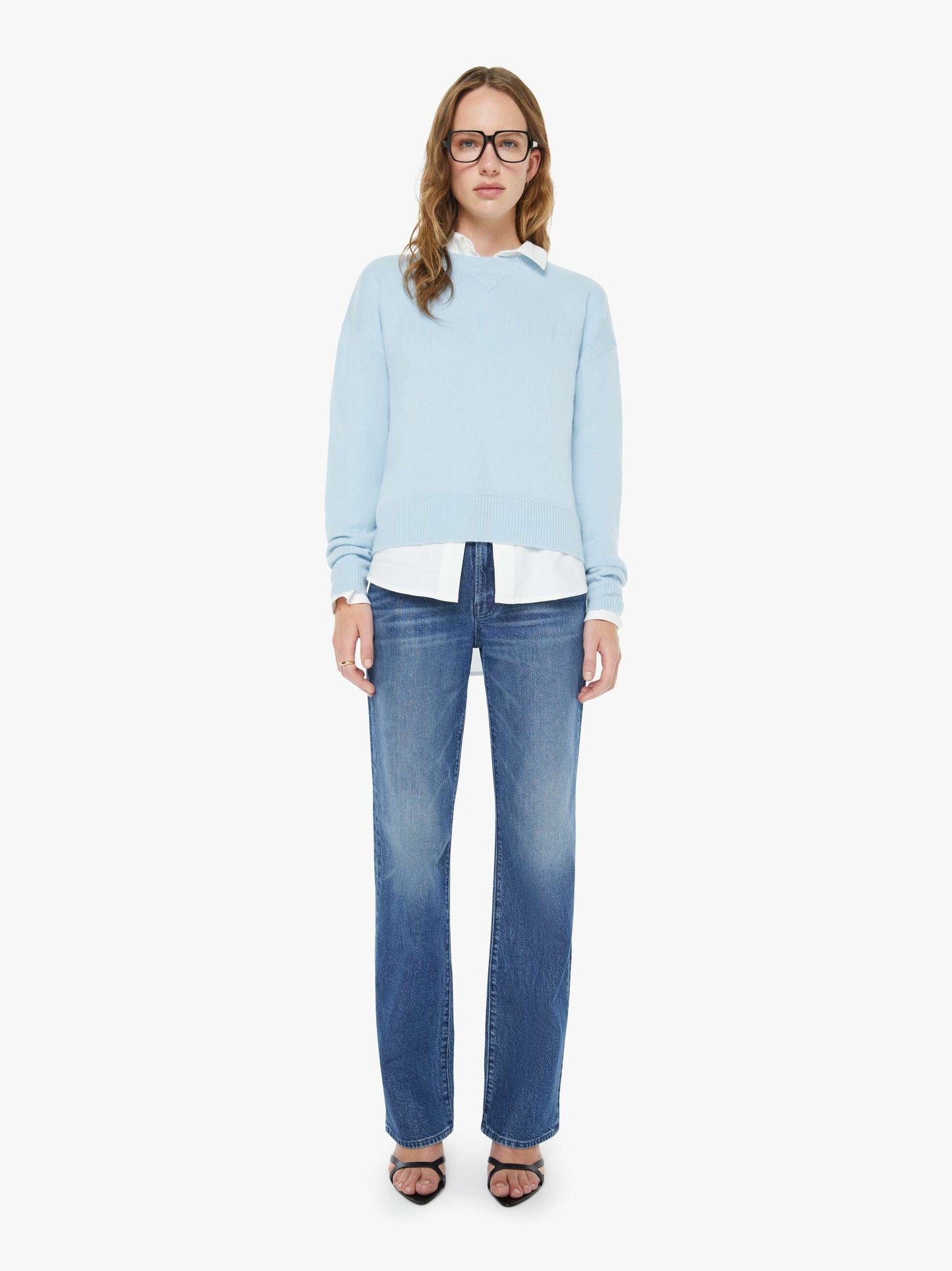 Mother Denim Women The Logo Jumper