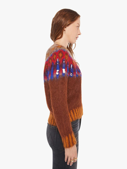 Mother Denim Women Maria Cher Brookside Creek Sweater