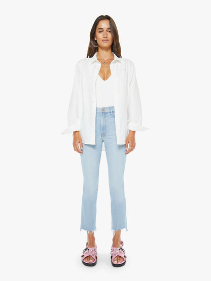 Mother Denim Women The Crop Pullover