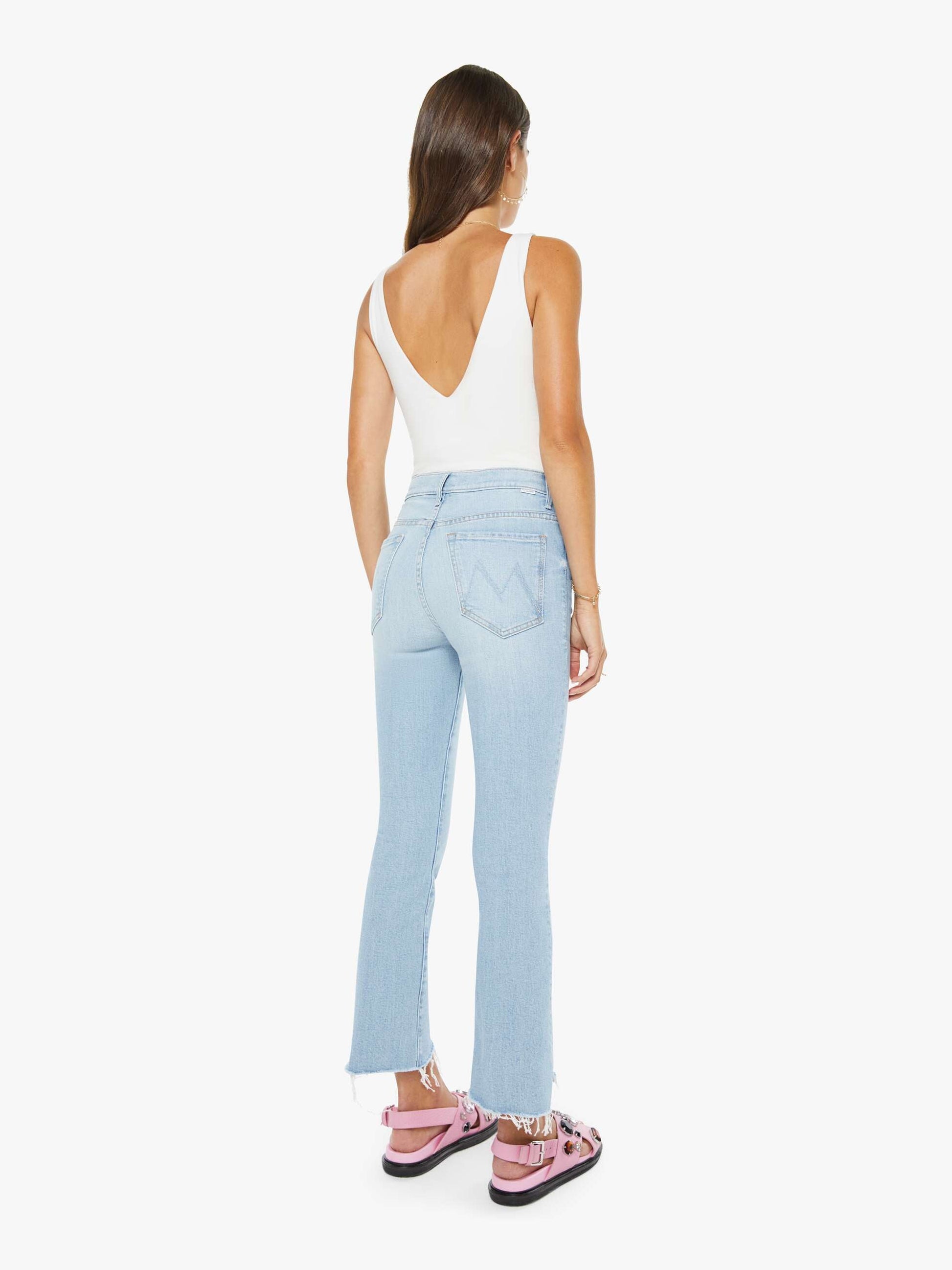 Mother Denim Women The Crop Pullover