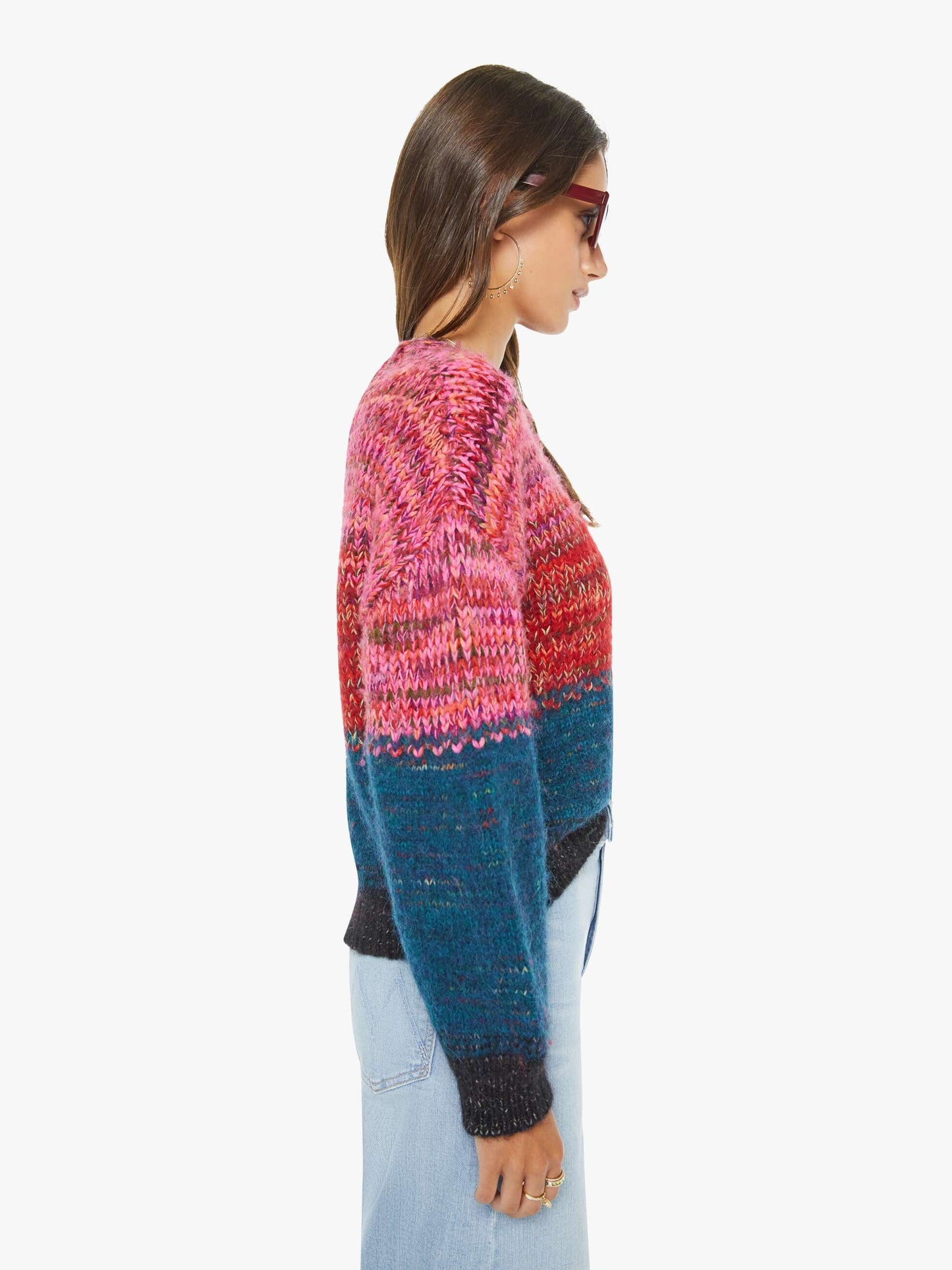 Mother Denim Women The Crop Pullover