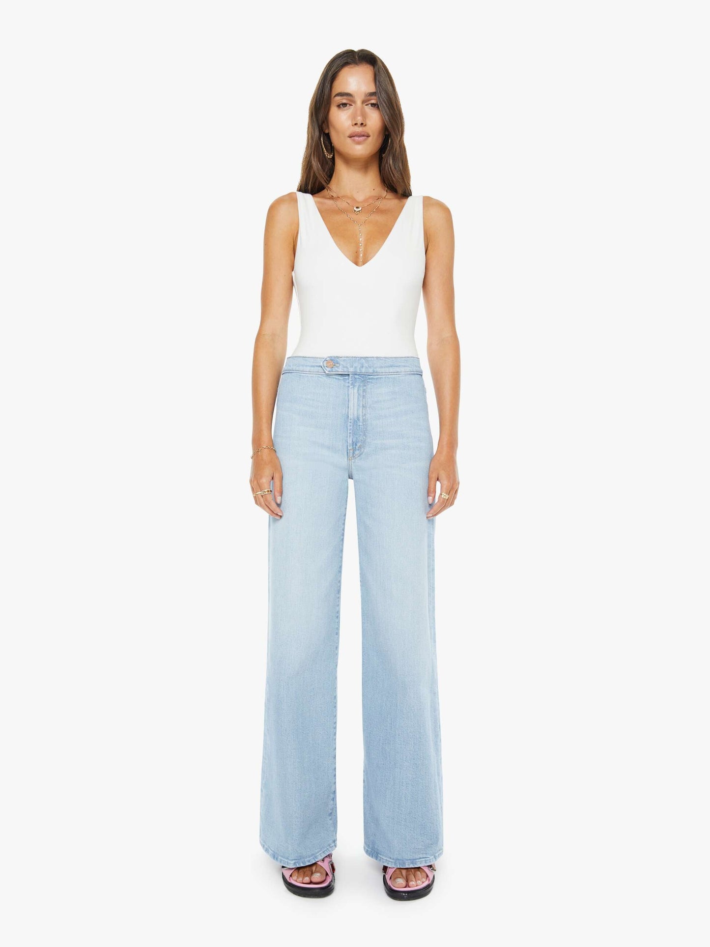 Mother Denim Women The Crop Pullover