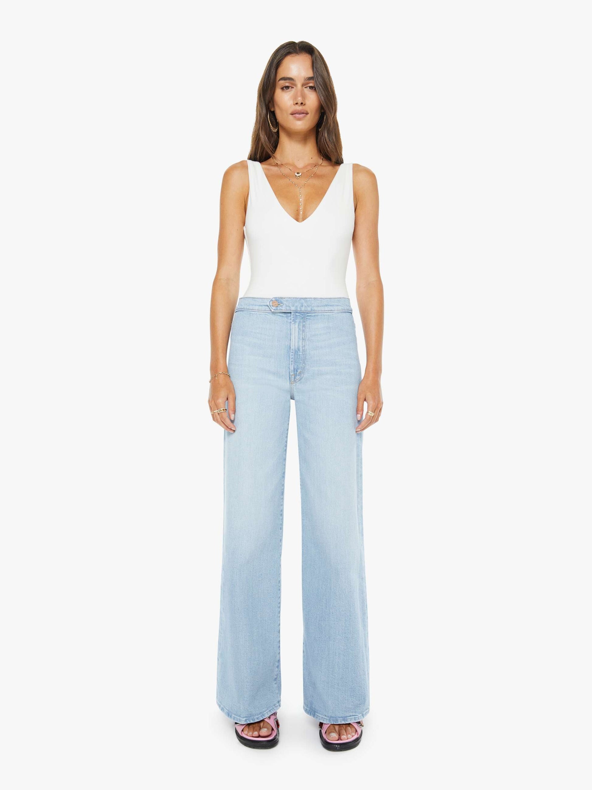 Mother Denim Women The Crop Pullover