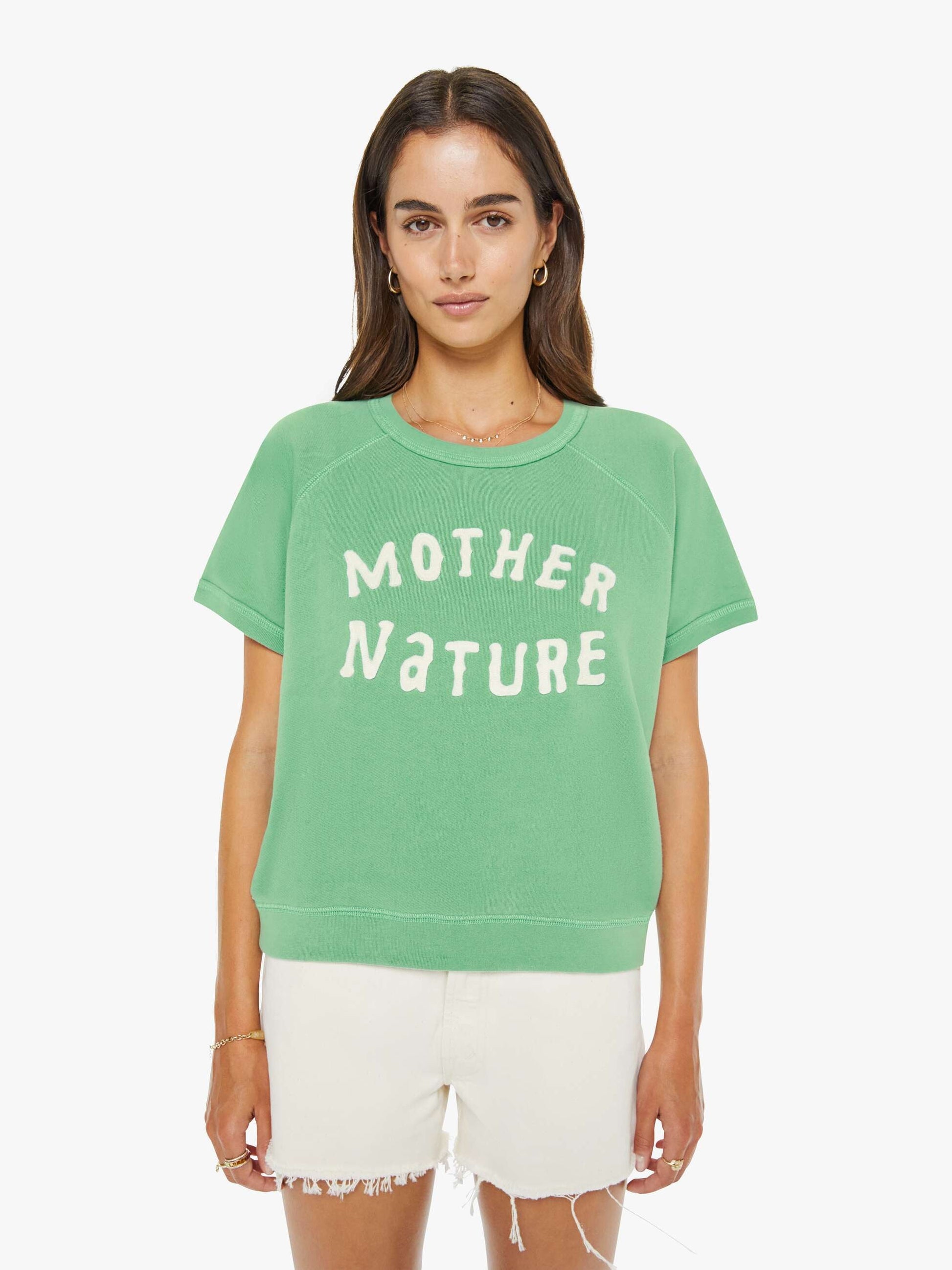 Mother Denim Women The Short Sleeve Concert