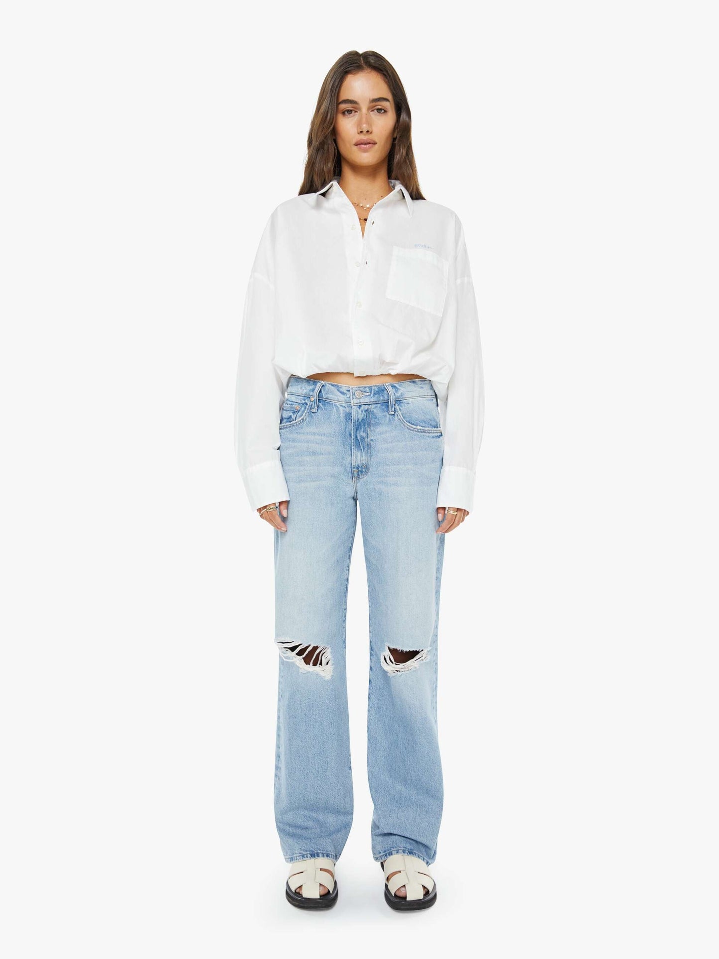 Mother Denim Women The Quick Dip