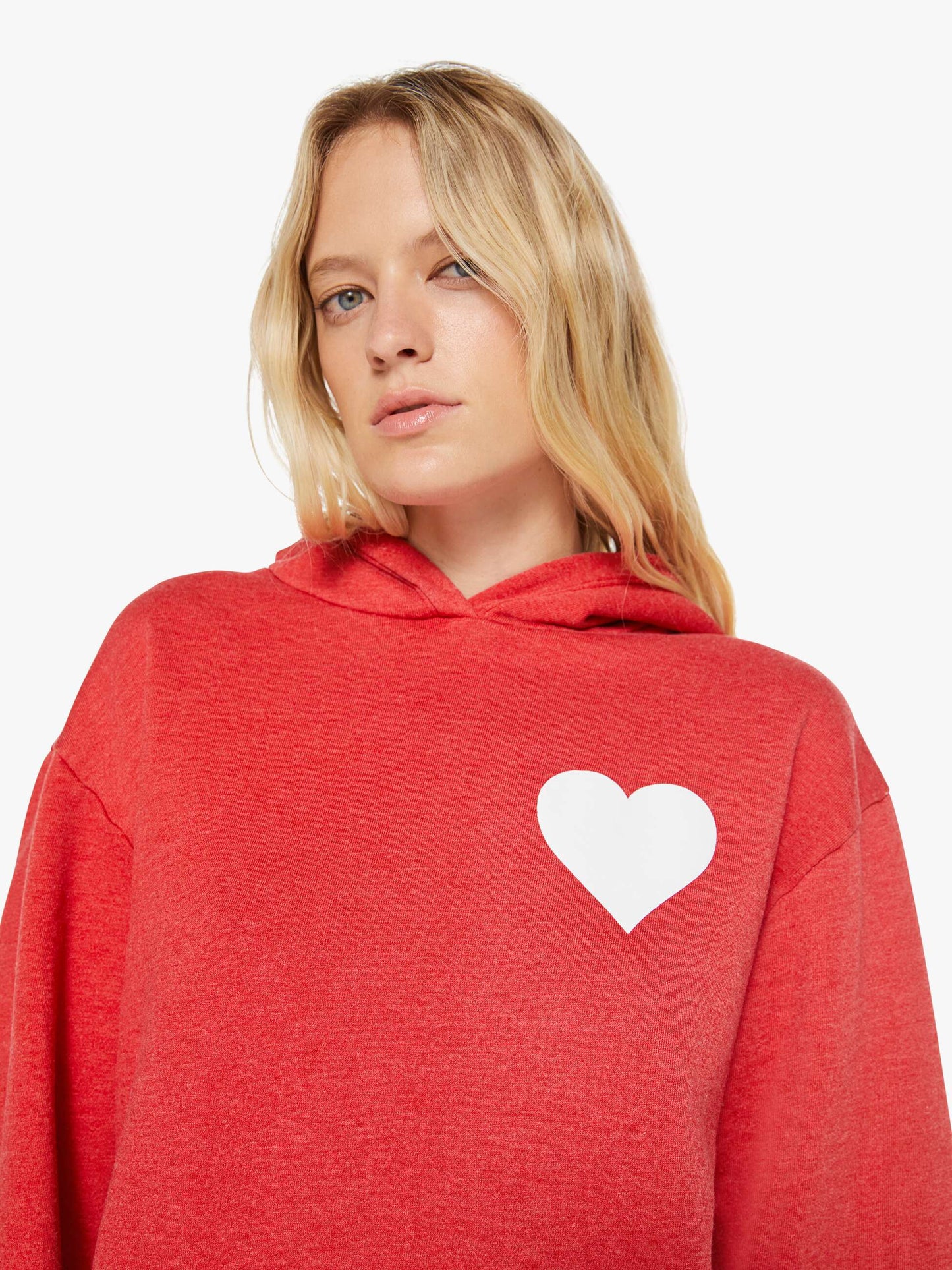 Mother Denim Women SPRWMN Heart Hoodie