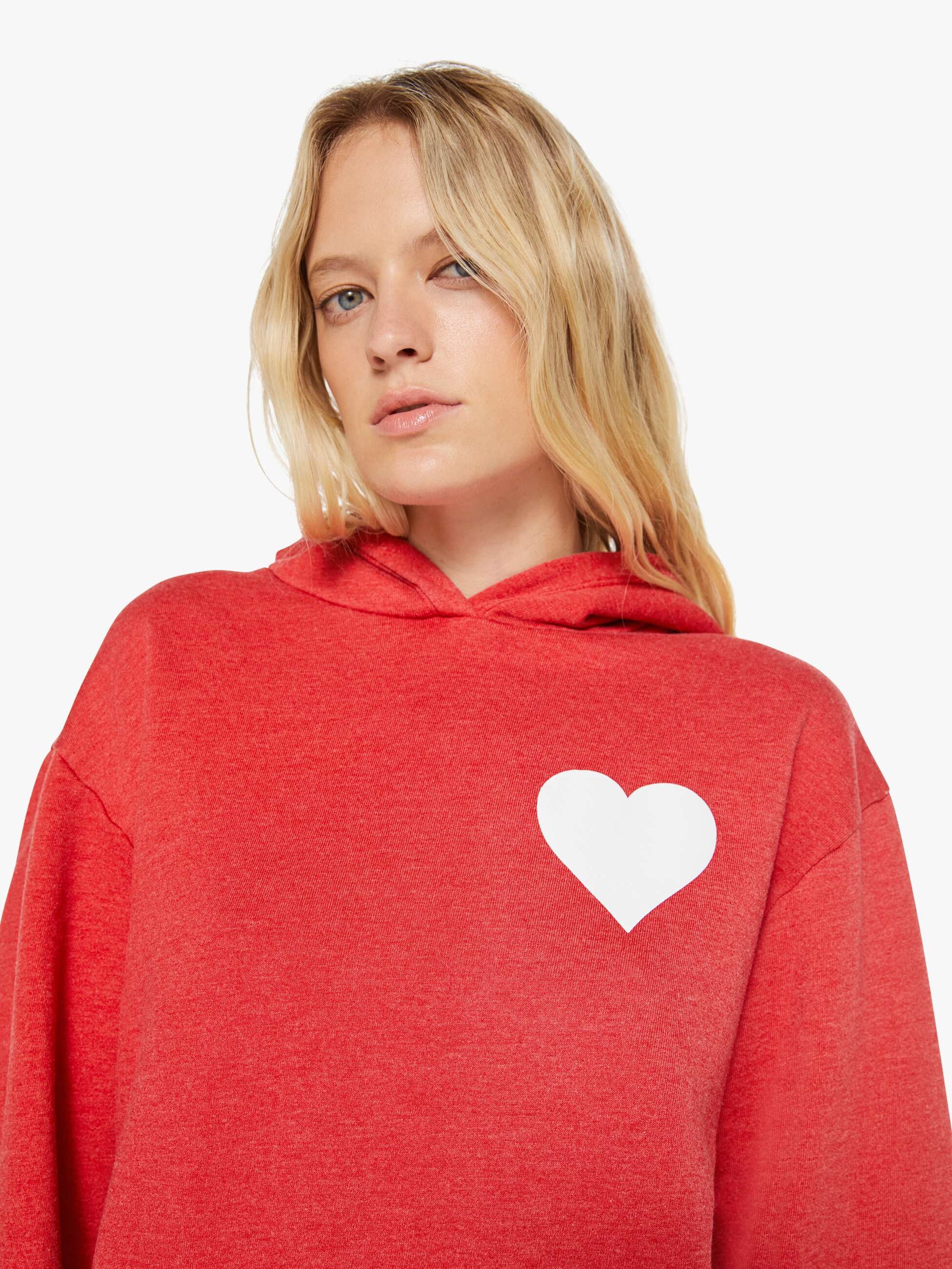 Mother Denim Women SPRWMN Heart Hoodie