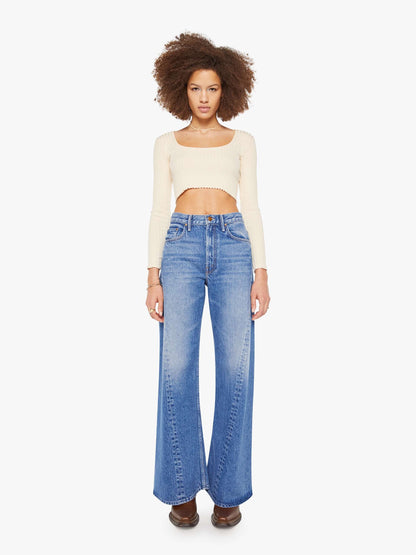 Mother Denim Women SPRWMN Polo Sweatshirt